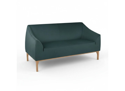 Canapé vert Designer 3 places Tissu de haute qualité pour siège rembourré