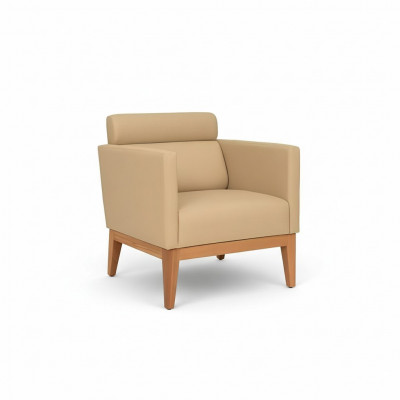 Fauteuil club beige Relax 1 place Fauteuil de designer Fauteuil de salon Seater