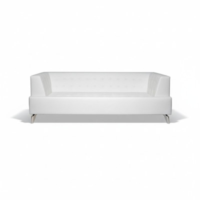 Canapé de luxe blanc 2 places Moderne 2 places Club Sofa Lounge Couch nouveau