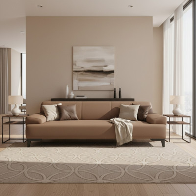 Marron Deux places Salon Rembourrage 2 places Moderne Canapé 2 places neuf