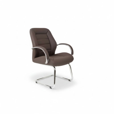 Chaise de bureau en cuir marron moderne chaise de bureau chaise informatique nouvelle
