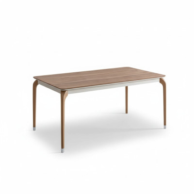 Table à manger de luxe Table de salle à manger Coin repas Table Salle à manger Moderne Bois Brun