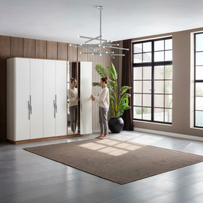Meuble de style Armoire de luxe Armoires de chambre moderne en bois Armoire nouvelle