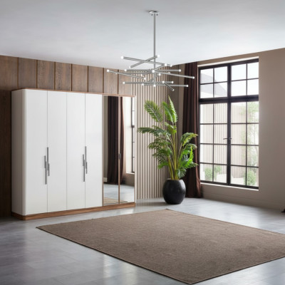 Meuble de style Armoire de luxe Armoires de chambre moderne en bois Armoire nouvelle