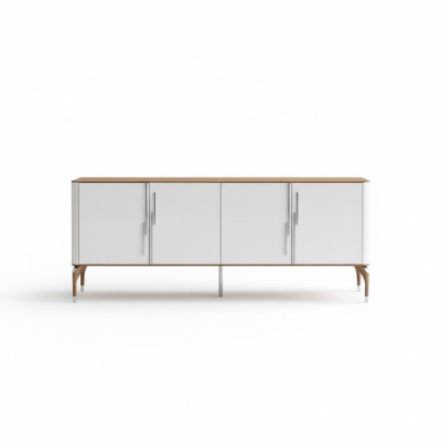 Salle à manger Commode Buffet avec miroir Moderne nouveau Luxueux Commodes en bois Design