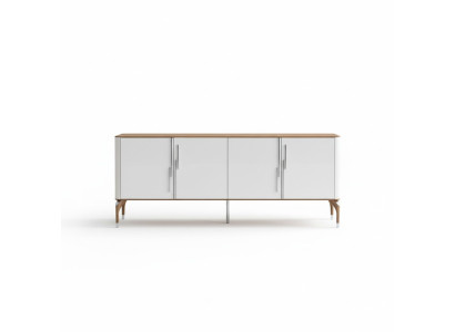 Salle à manger Commode Buffet avec miroir Moderne nouveau Luxueux Commodes en bois Design