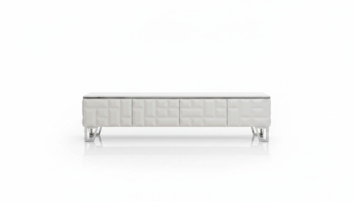 Unité murale Meuble TV Mur Bois Style moderne Étagère Mobilier de salon Armoire Meuble TV Stand TV