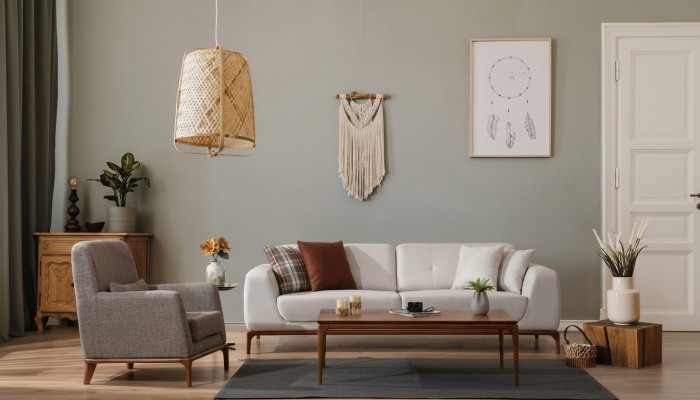 Ensemble de canapé blanc luxueux Canapé 3 places Fauteuil Tissu Moderne Moderne Ensemble neuf