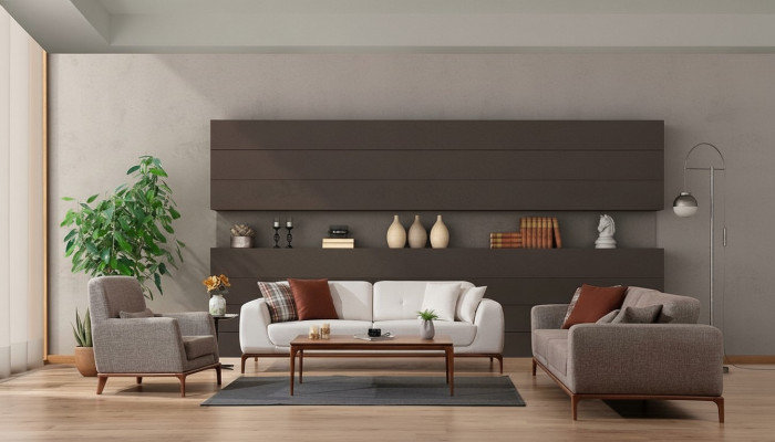 Ensemble de canapé de luxe, 2 canapés 3 places, 1 place, ensemble moderne 3 pièces modernes