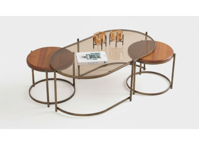 Table basse Table de salon Tables basses de luxe Table d'appoint Table de canapé nouvelle