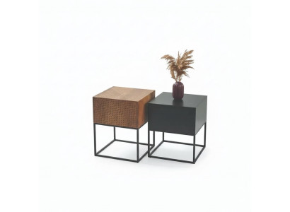Table basse moderne Table d'appoint Designer Table de salon Tables 3x Table
