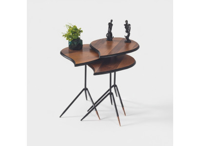Luxe Complet 3x Tables Basses de Luxe Table de Salon de Luxe Ameublement