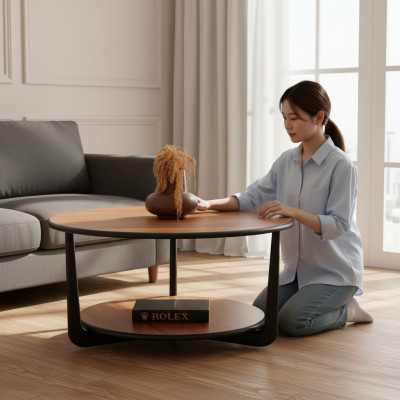 Table basse marron Table d'appoint Table de designer Table de salon Tables neuves