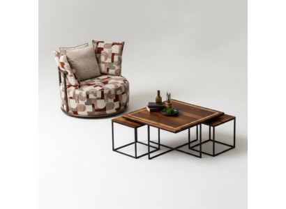 Tissu de design Canapé Multicolore Fauteuil 1 place Canapé Rembourrage Salons Club neufs