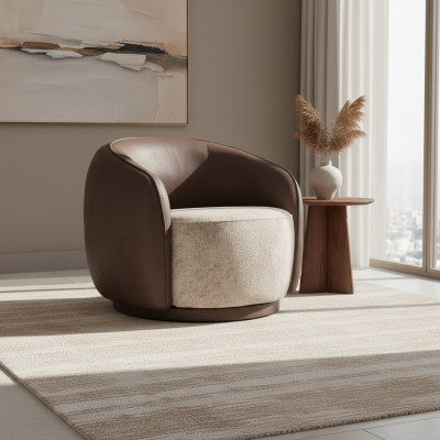 Siège de luxe Fauteuil relax Design Canapé Sofa Seater Tissu Lounge Club Rembourrage nouveau