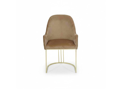 Groupe Ensemble 4x Chaise Fauteuil Design Tissu Upholstery Chaises Salle à manger Textile