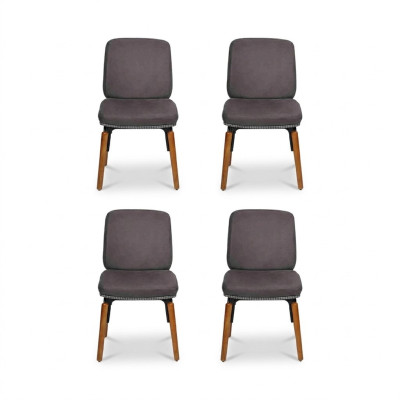 Chaise de salle à manger Moderne Salle à manger neuve 4x chaises Mobilier de luxe Design