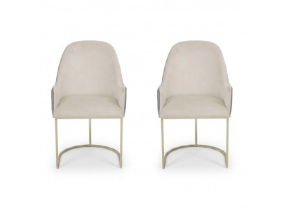 Chaise rembourrée 2x Chaises Chaise de salle à manger Chaise de cuisine de haute qualité Multicolore Moderne