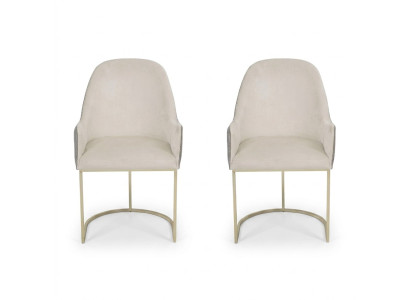 Chaise rembourrée 2x Chaises Chaise de salle à manger Chaise de cuisine de haute qualité Multicolore Moderne