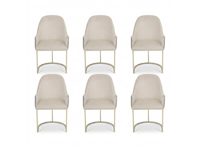 chaise rembourrée moderne 6 chaises chaise de salle à manger de haute qualité chaise de cuisine multicolore
