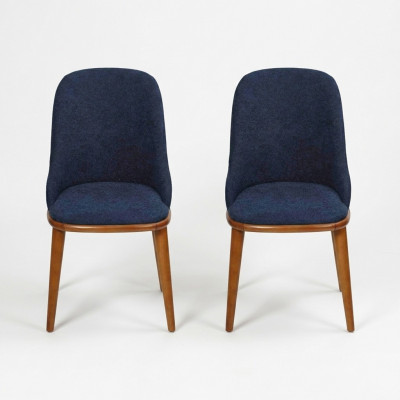 Chaises de salle à manger bleues élégantes Stylish Designer Furnishing Chair Set Furniture