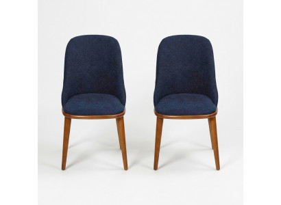 Chaises de salle à manger bleues élégantes Stylish Designer Furnishing Chair Set Furniture
