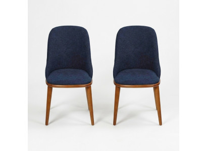 Chaises de salle à manger bleues élégantes Stylish Designer Furnishing Chair Set Furniture
