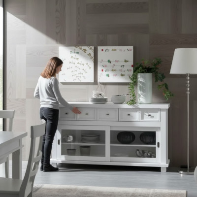 Commode Buffet de luxe Style de buffet Commodes italiennes de luxe