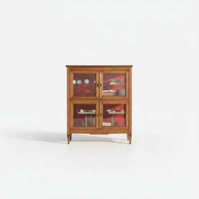 Conception de vitrine classique vitrine r met en valeur le mobilier italien de salon de luxe