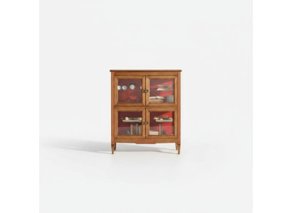 Conception de vitrine classique vitrine r met en valeur le mobilier italien de salon de luxe