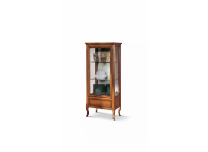 Vitrine Armoire en bois Vitrines classiques Design en bois Salon neuf