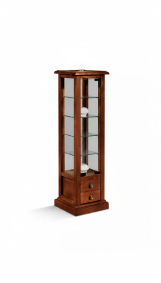 Vitrines Armoire en verre Armoire en bois massif Vitrine Mobilier Salon Buffet nouveau