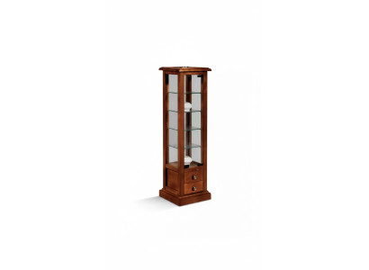 Vitrines Armoire en verre Armoire en bois massif Vitrine Mobilier Salon Buffet nouveau