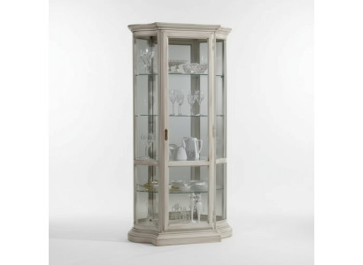 Salle de séjour Mobilier Bois Vitrines Armoires en verre Armoire en bois véritable Buffet en bois véritable Vitrine
