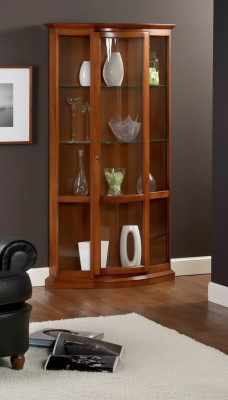 Armoire Vitrine en bois Vitrine en verre Armoire Vitrine Mobilier de salon Buffet