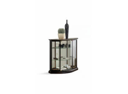 Vitrine classique Armoire de vitrine Armoire Vitrine Vitrine en verre Vitrine brune Vitrine neuve