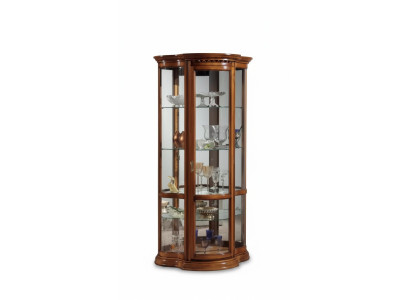 Armoires Vitrine en bois Armoire en verre Armoire en bois massif Meuble de salon Buffet
