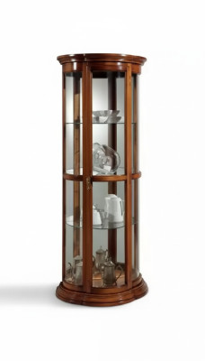Salle de séjour Buffet en verre Armoire en verre Vitrine Buffet en bois Armoires Mobilier