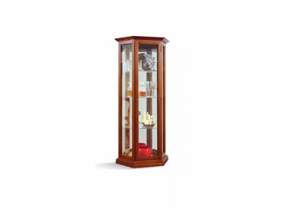 Vitrine Armoires Présentoirs Bois Luxe Salon Meubles Garde-robe Marron nouveau