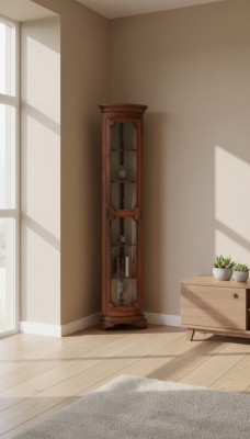 Vitrines Armoires en Bois Salon Vitrine Armoire Commode Étagères neuf