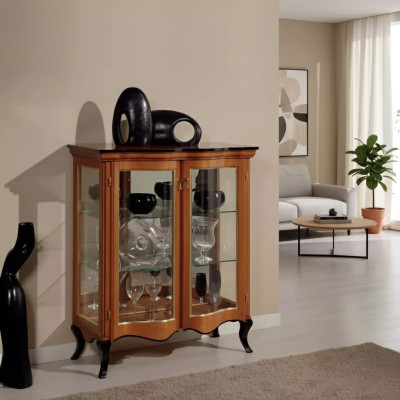 Vitrine Armoire Meuble classique Mobilier Salon Armoires Buffet Italie