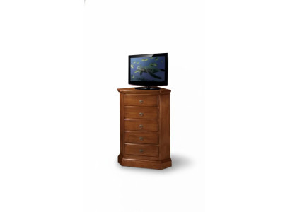 Buffet télé Armoire télé Meuble TV Meuble italien Salon Meuble en bois Style de mobilier