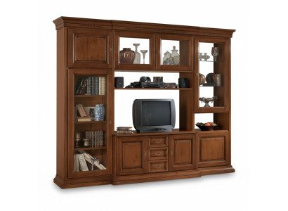 Salon Mobilier Unité murale style italien classique Meubles en bois neufs