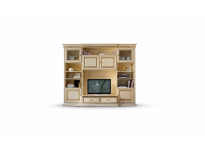 Mur classique Mur de vie Buffet de salon Meuble TV Étagère Murs Armoire nouvelle
