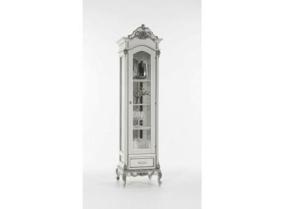 Vitrine Armoire Verre Salon Blanc Design Italien Meubles Neufs