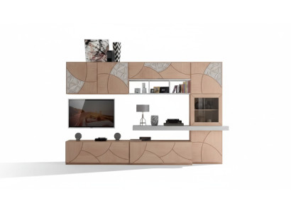 Classique Vivre Mur Salon Buffet télé Armoire Étagère Murs Armoire neuf