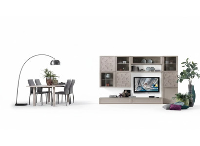 Ensemble de salon Vitrine Commode Unités murales Meuble TV Penderie design Nouvelle