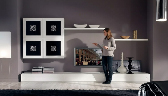 Ensemble mural moderne Buffet Meuble mural Mobilier de salon