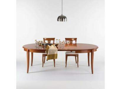Designer italien de meubles Table en bois Siège Salle à manger Ensemble de 4 chaises