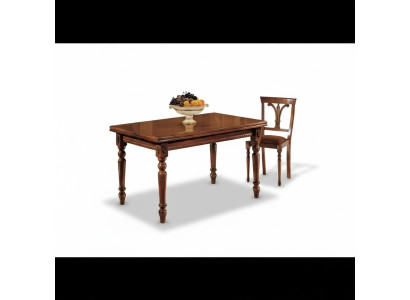Table de luxe Tables marron Salle à manger Table à manger Design italien nouvelle